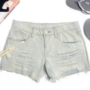 Blank NYC Embroidered Cactus Sunbaked Tomboy Short